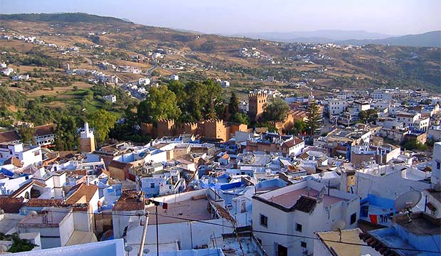 Riad Casa la Palma en Chefchaouen tiene unas vistas inmejorables