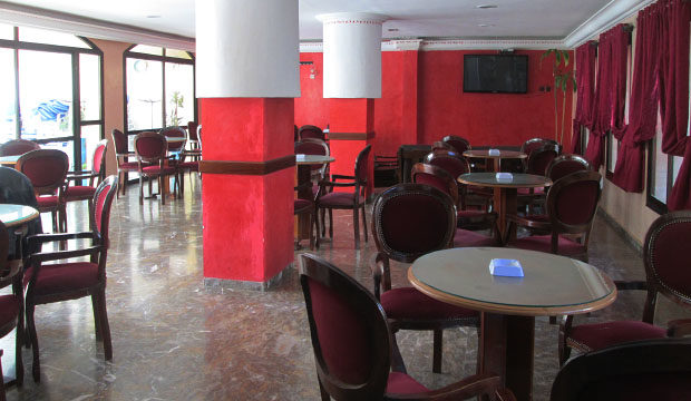 Cafetería del Hotel Zelis en Asilah