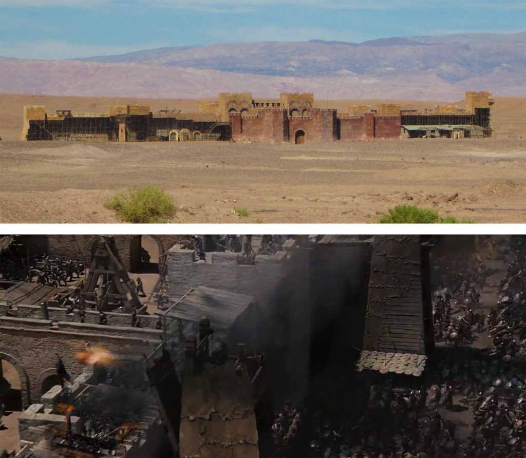 Los estudios de cine de Ouarzazate de la empresa Atlas Corporation fueron los elegidos para El reino de los Cielos