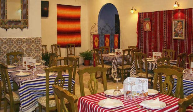 El restaurante Azafrán es un restaurante de comida árabe localizado en Málaga