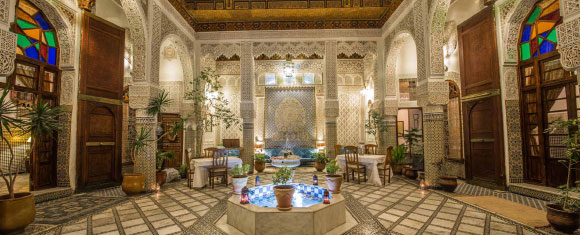 Patio del Riad Sara