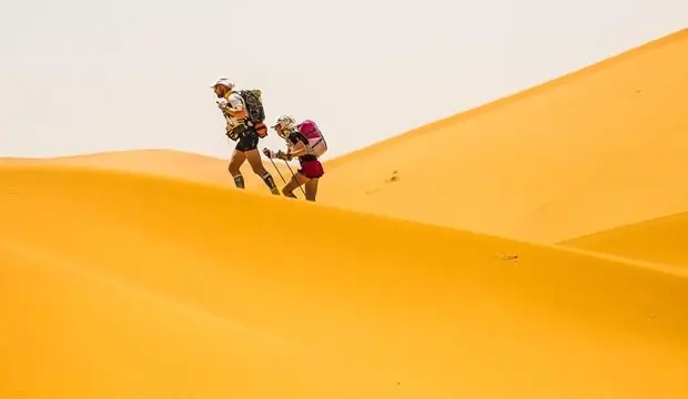 Otra curiosidad sobre el desierto del sahara es que allí se celebra el Marathon des Sables