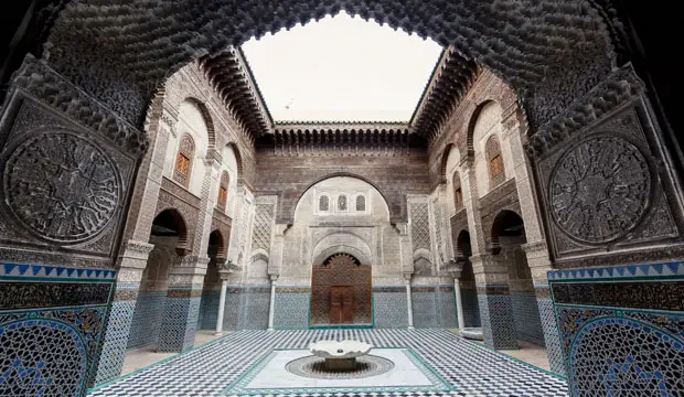 Qué ver en Fez en 1 día. Si sólo dispones de ese tiempo te interesará la Madraza Attarine