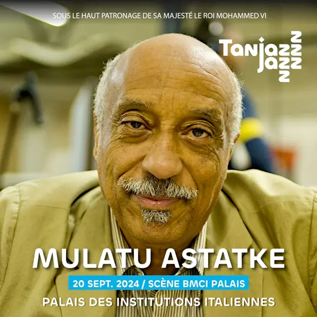 El día 20 de septiembre, el Tanjazz 2024 se traslada al Palais des Intitutions Italianes, donde actuará Malatu Astatke