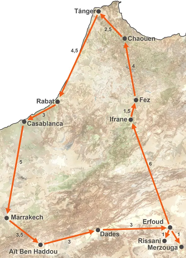 Gran Tour de Marruecos