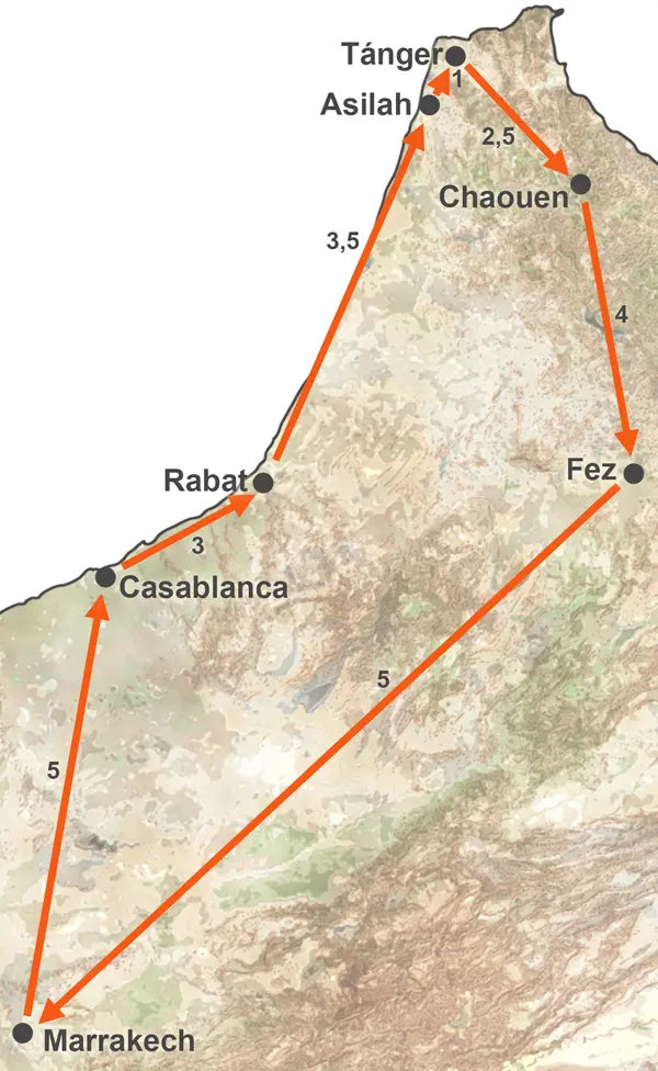 Circuito a Marruecos Viva Marrakech