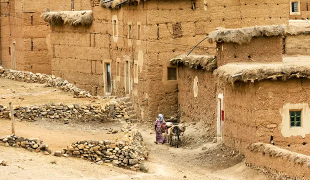 Imlil suele ser el punto de partida en la subida al Toubkal