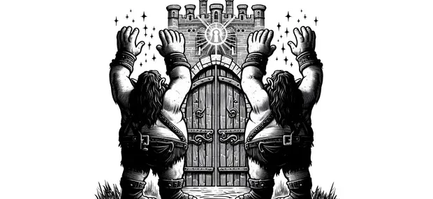 Los dos hermanos en el palacio de los ogros