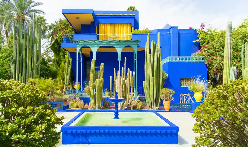 Guía de Marrakech. Jardines Majorelle