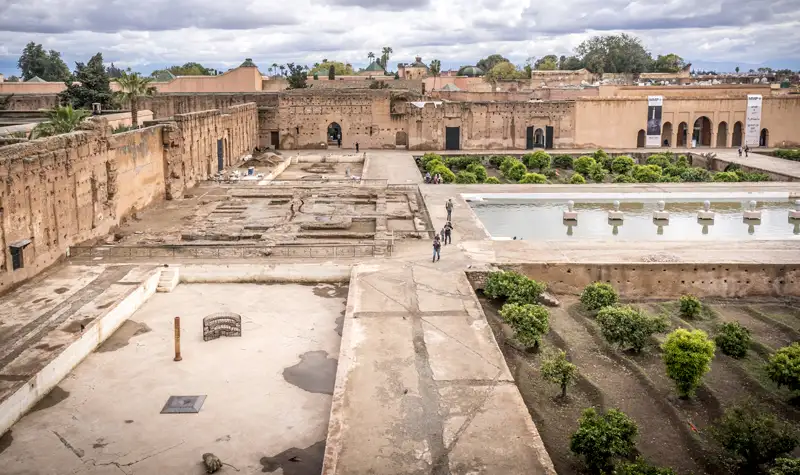 Información sobre Marrakech. Palacio Badi