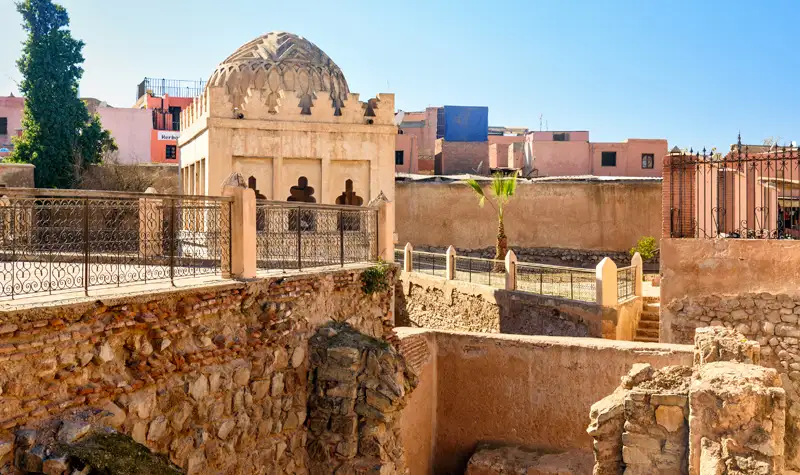 Marrakech guía. Kubba Almorávide