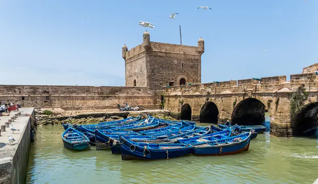 el verano en marruecos resulta mucho más agradable si se visitan ciudades costeras como Essaouira