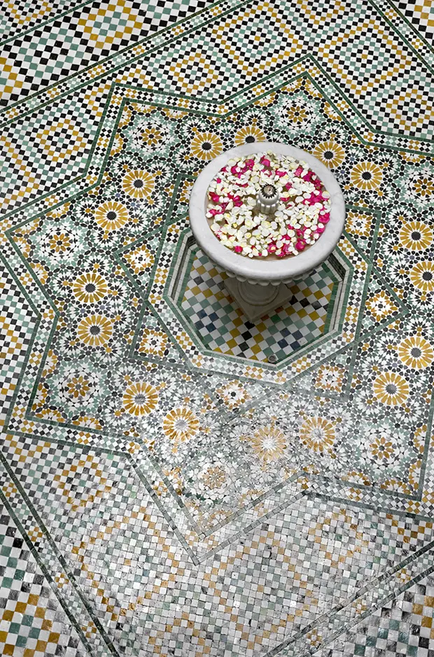 El arquitecto F Cherradi restauró la Sultana hotel en Marrakech