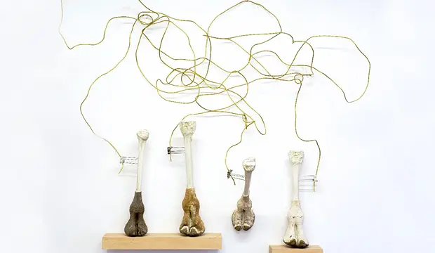 El bagaje cultural de Mohamed Arjedal, simula un tejido donde cada experiencia vital se entremezcla con la siguiente para dar forma a su arte