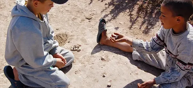 Los 10 juegos infantiles más populares en el Marruecos rural
