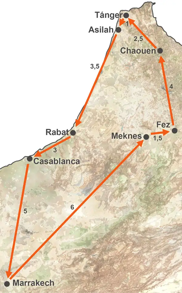 Viaje a Marrakech y Fez