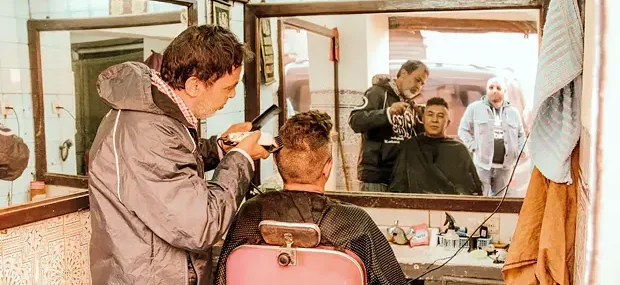 barberia marroquí, barberos en Marruecos