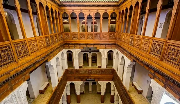Caravanserai marroqui, caravasar o founduq