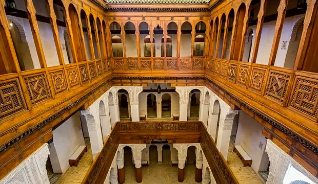 Caravanserai marroqui, caravasar o founduq Caravanserai marroqui, caravasar o founduq