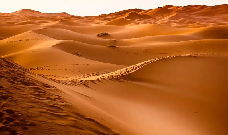 Dunas de Merzouga, destino de Marruecos en el desierto del Sahara
