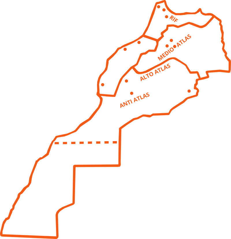 regiones marruecos
