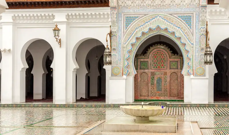 Información de Fez. Mezquita Al Karaouine