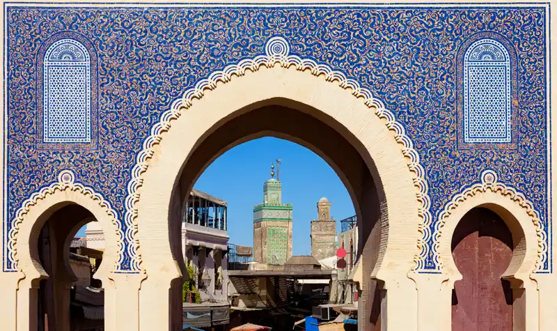 Información sobre Fez. Bab Bou Jeloud
