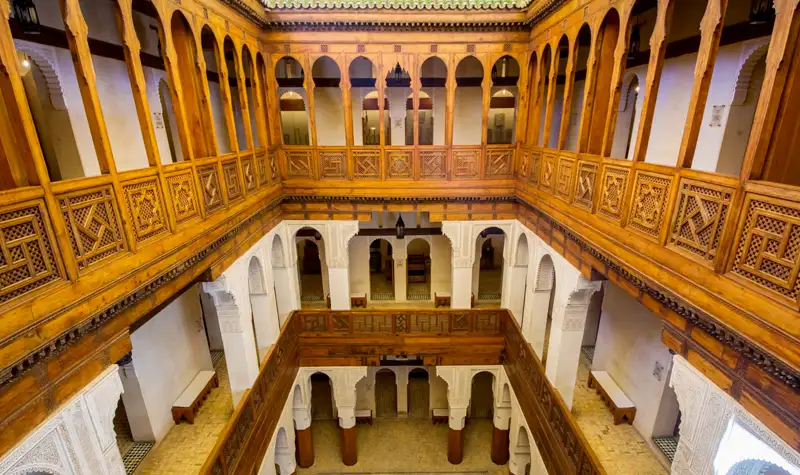 Museos de Fez. Museo Nejjarine de Artes y Oficios de la Madera