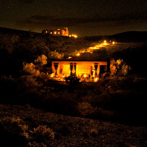 Noche en el desierto de Agafay