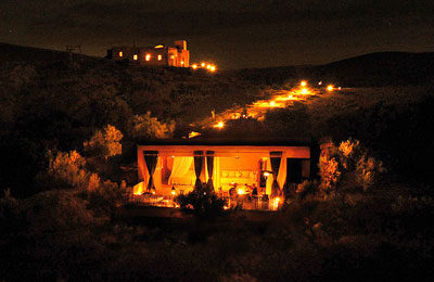 Noche en el desierto de Agafay