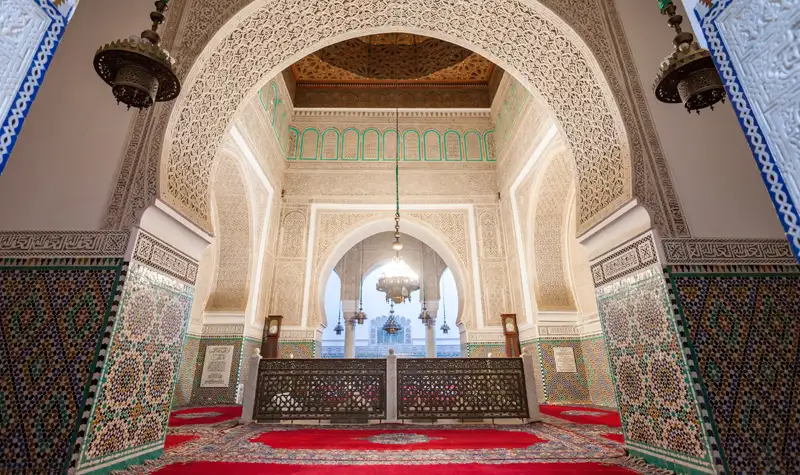 Turismo de Fez. Mausoleo de Mulay Idrís II