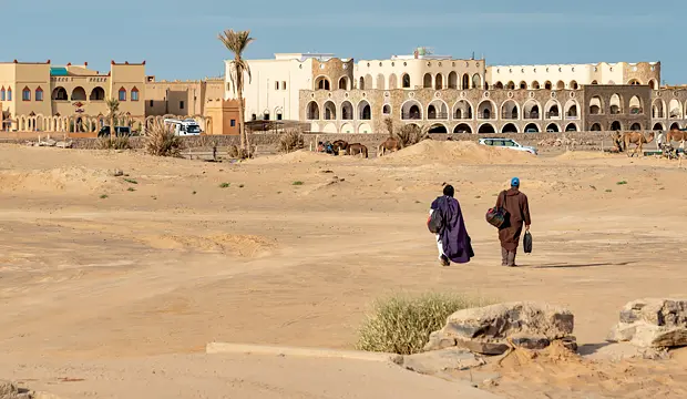 Hassilabied, como Merzouga, está a los pies del desierto de Erg Chebbi