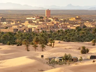 Merzouga, puerta de entrada al desierto de Erg Chebbi