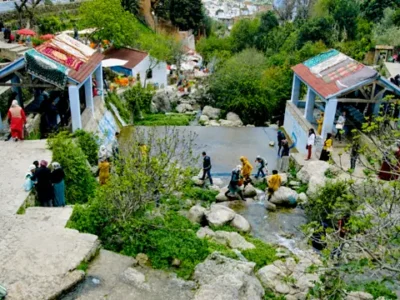 Ras el Maa en Chefchaouen. Lavaderos y Manantial
