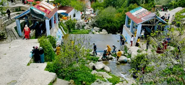 Ras el Maa en Chefchaouen. Lavaderos y Manantial
